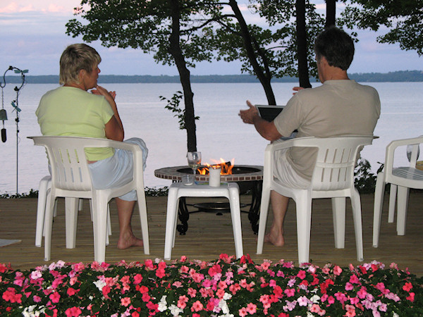 Deck Fire Pit